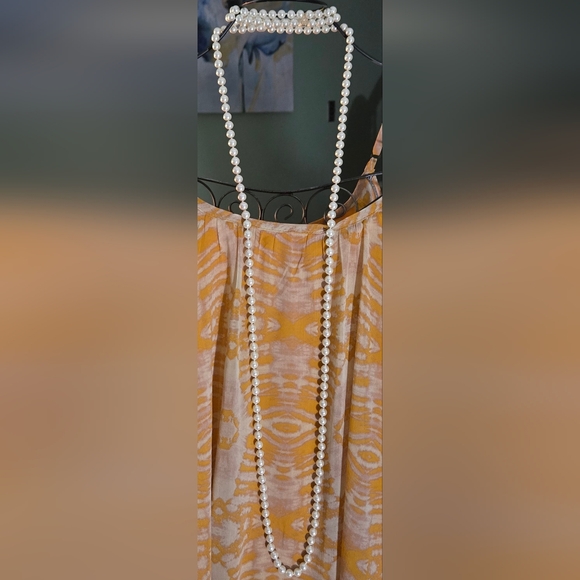 Charter Club Jewelry - Charter Club Classic Long White Pearl Strand Necklace